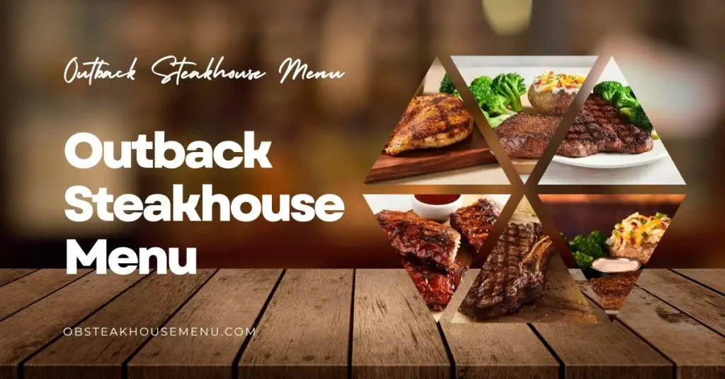 Outback Steakhouse Menu