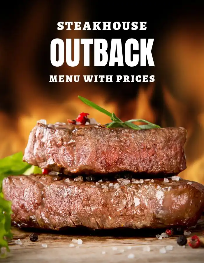 Outback Steakhouse Menu